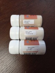 Acrylic paints - beige/ white