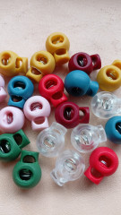 Small two-cord shoelace-brakes - various colors